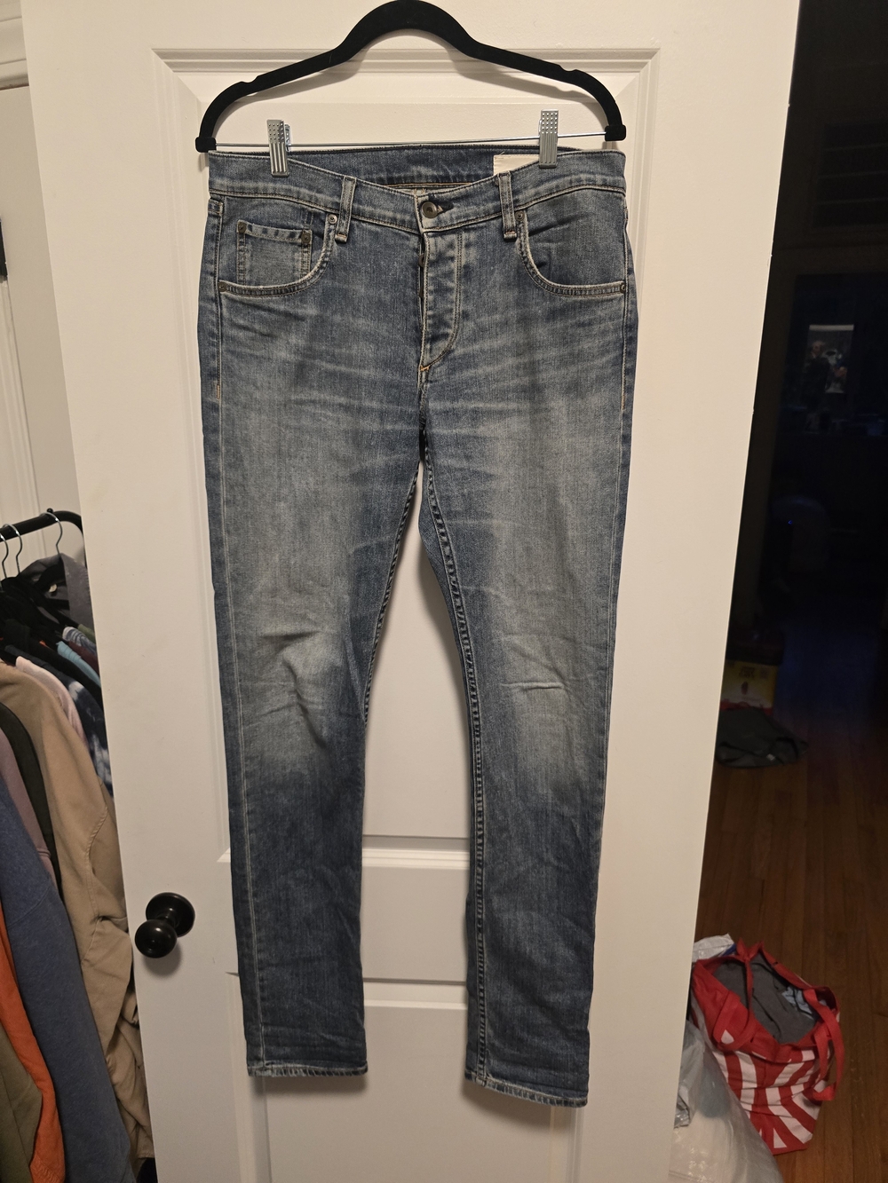 Rag & Bone Mens Fit‎ 2 Slim Button Fly Jeans Size 31